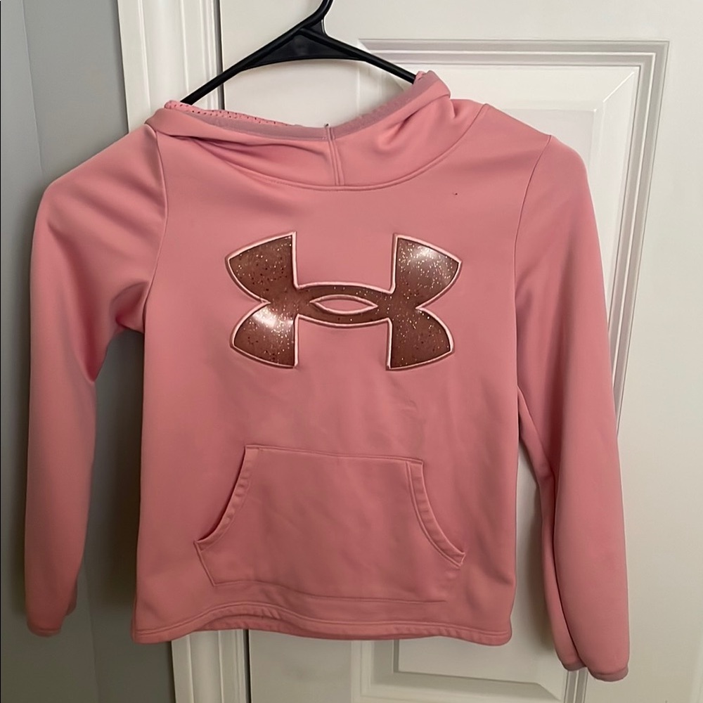 Under Armour Kids Pink Hoodie